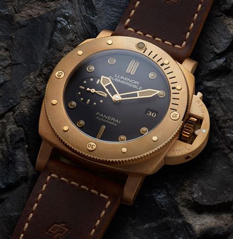 panerai bronzo case|Panerai bronze watch price.